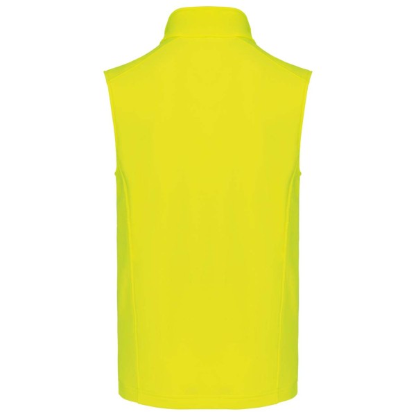 MEN'S SOFTSHELL BODYWARMER Sárga 