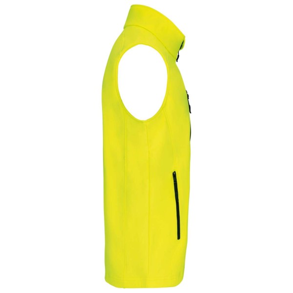 MEN'S SOFTSHELL BODYWARMER Sárga 