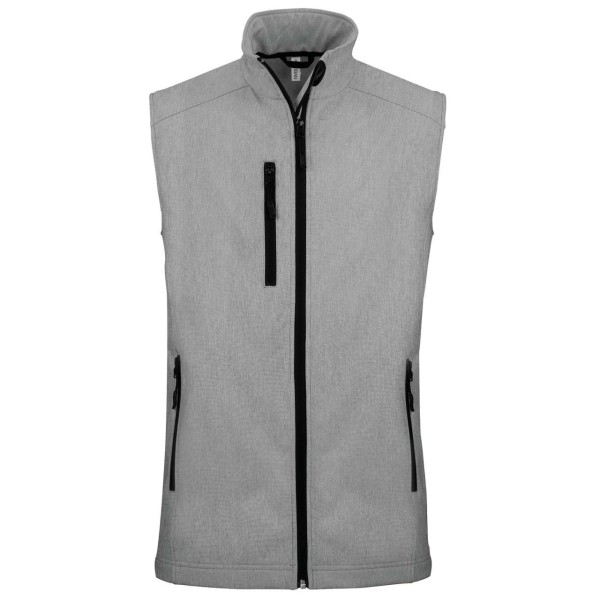 MEN'S SOFTSHELL BODYWARMER Szürke 