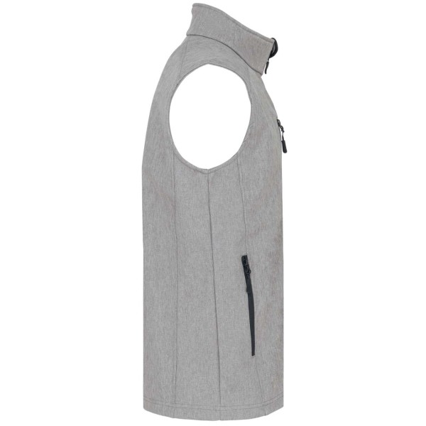 MEN'S SOFTSHELL BODYWARMER Szürke 