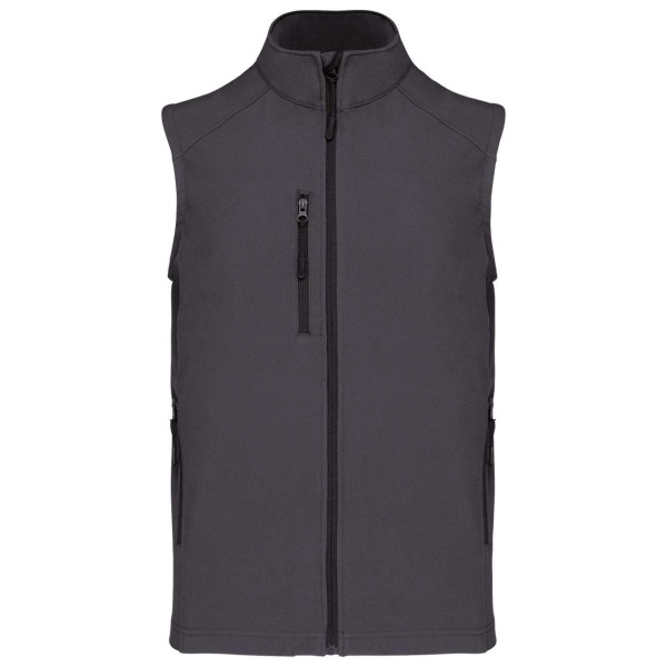 MEN'S SOFTSHELL BODYWARMER Szürke 