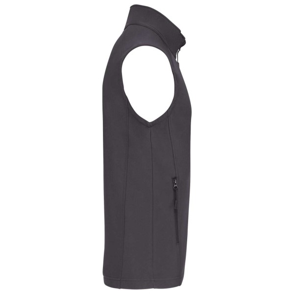 MEN'S SOFTSHELL BODYWARMER Szürke 