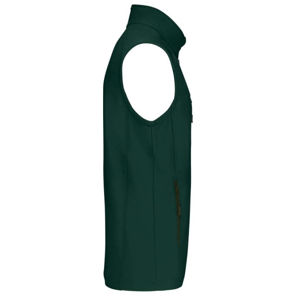 MEN'S SOFTSHELL BODYWARMER Zöld 