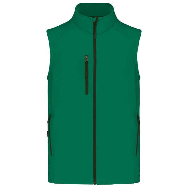 MEN'S SOFTSHELL BODYWARMER Zöld 