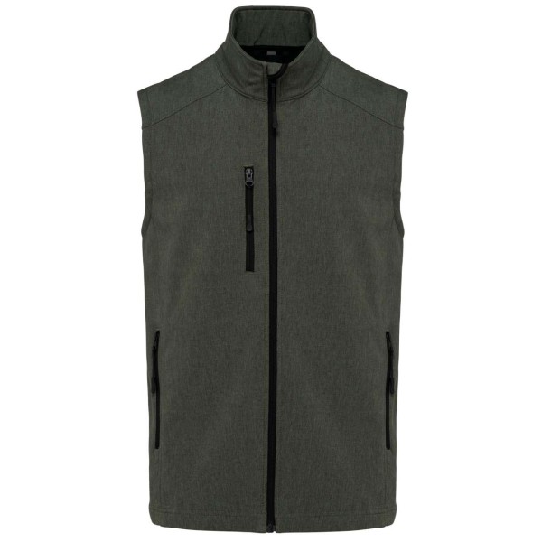 MEN'S SOFTSHELL BODYWARMER Zöld 