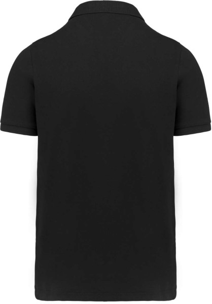 MEN'S SUPIMA® SHORT SLEEVE POLO SHIRT Fekete 