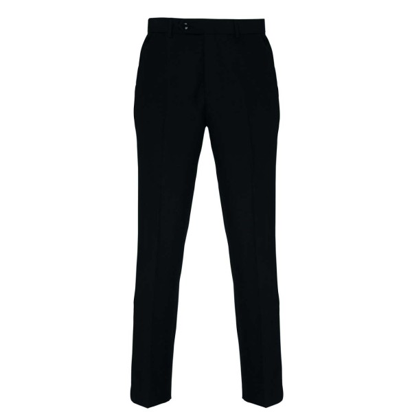 MEN’S TAILORED POLYESTER TROUSERS Fekete 