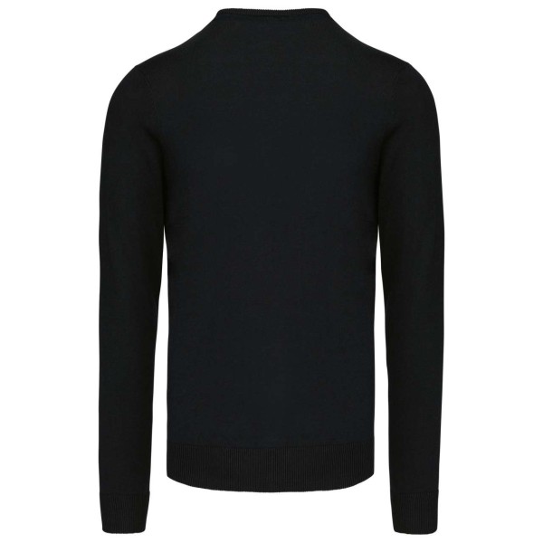 MEN’S V-NECK JUMPER Fekete 