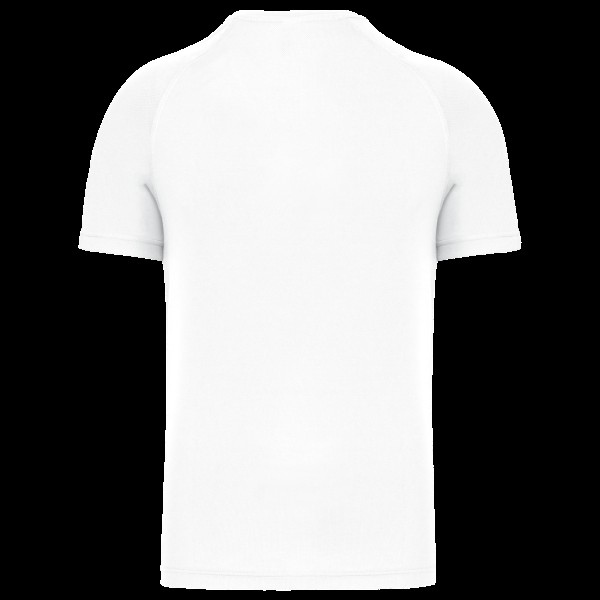 MEN’S V-NECK SHORT SLEEVE SPORTS T-SHIRT Fehér 