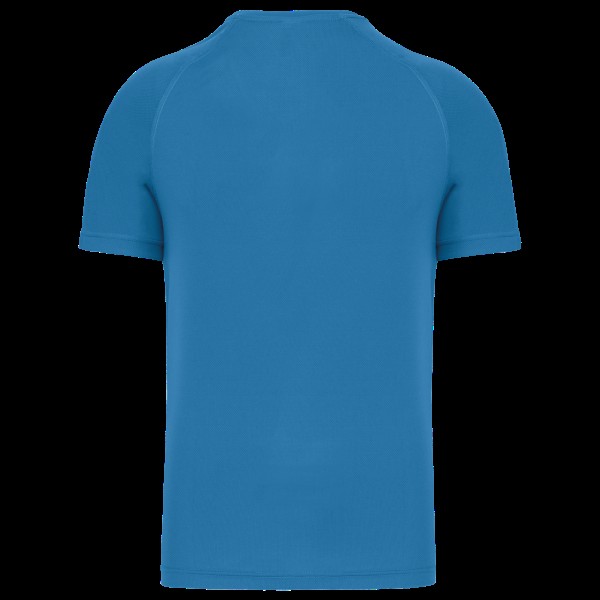 MEN’S V-NECK SHORT SLEEVE SPORTS T-SHIRT Kék 