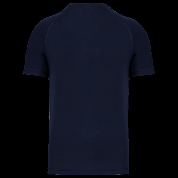 MEN’S V-NECK SHORT SLEEVE SPORTS T-SHIRT Kék 