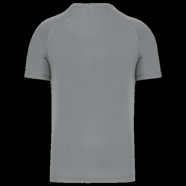 MEN’S V-NECK SHORT SLEEVE SPORTS T-SHIRT Szürke 