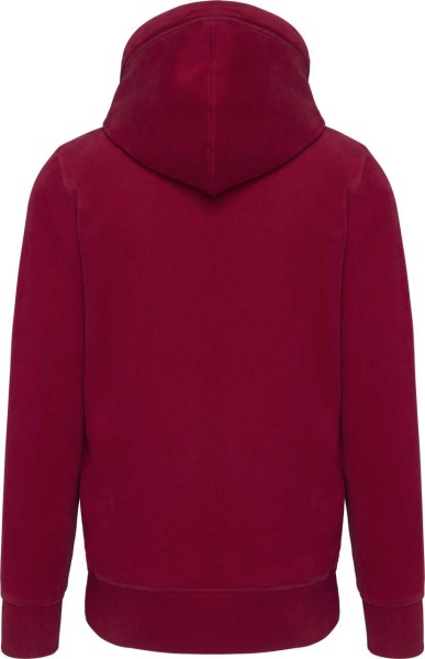 MEN’S VINTAGE ZIPPED HOODED SWEATSHIRT Piros 