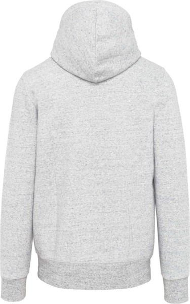 MEN’S VINTAGE ZIPPED HOODED SWEATSHIRT Szürke 