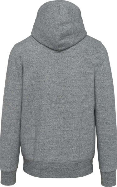 MEN’S VINTAGE ZIPPED HOODED SWEATSHIRT Szürke 