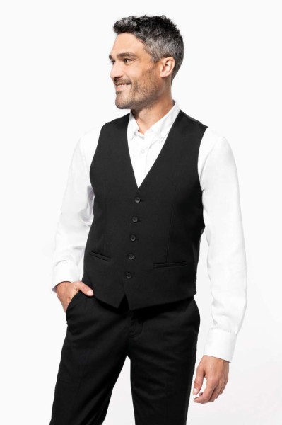 MEN'S WAISTCOAT Fekete 