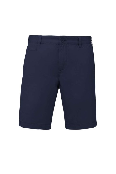 MEN'S WASHED EFFECT BERMUDA SHORTS Kék 