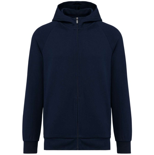 MEN'S ZIPPED HOODIE Kék 