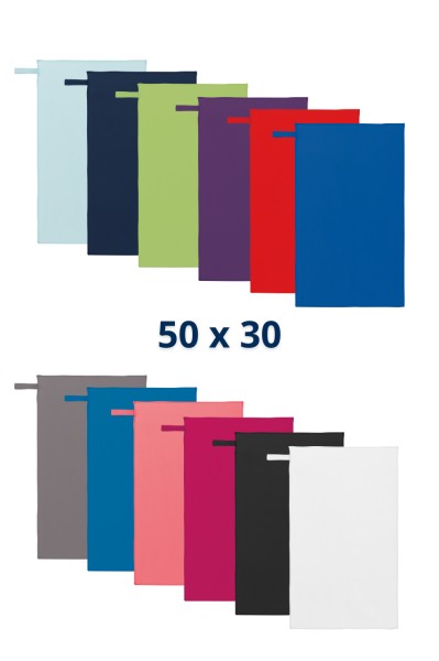 MICROFIBRE SPORTS TOWEL Szürke 