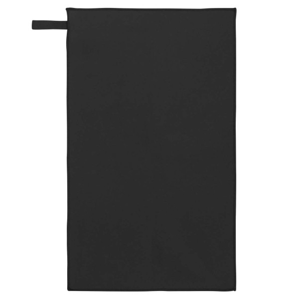 MICROFIBRE SPORTS TOWEL Fekete 