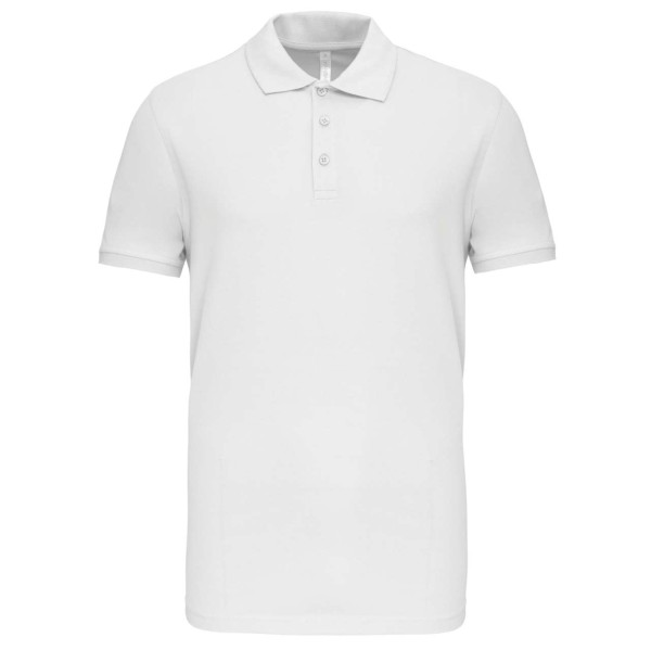 MIKE - MEN'S SHORT-SLEEVED POLO SHIRT Fehér 