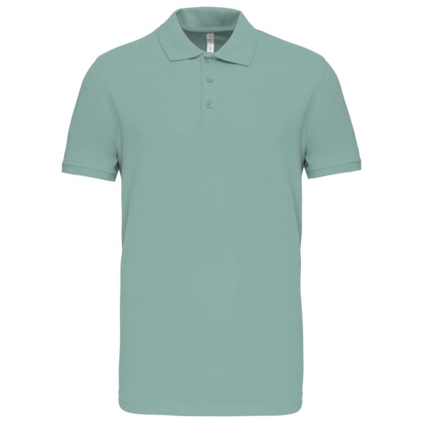 MIKE - MEN'S SHORT-SLEEVED POLO SHIRT Kék 