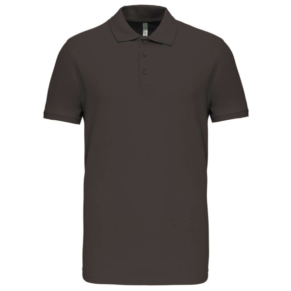 MIKE - MEN'S SHORT-SLEEVED POLO SHIRT Szürke 