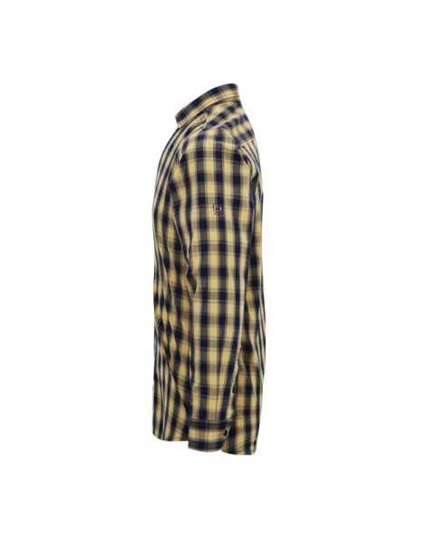 'MULLIGAN' CHECK - MEN'S LONG SLEEVE COTTON SHIRT Barna 