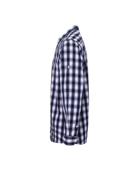 'MULLIGAN' CHECK - MEN'S LONG SLEEVE COTTON SHIRT Fehér 