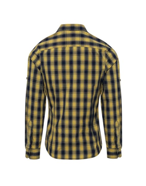 'MULLIGAN' CHECK - WOMEN'S LONG SLEEVE COTTON SHIRT Barna 