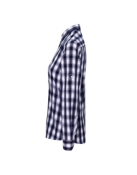 'MULLIGAN' CHECK - WOMEN'S LONG SLEEVE COTTON SHIRT Fehér 