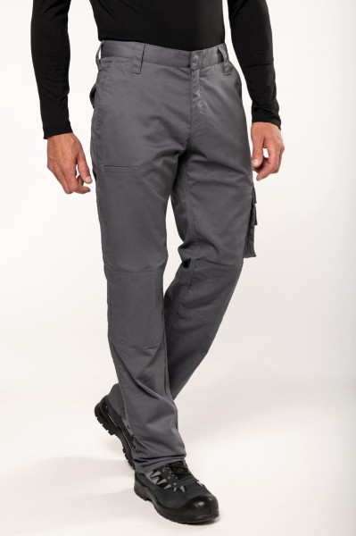 MULTI POCKET WORKWEAR TROUSERS Fekete 