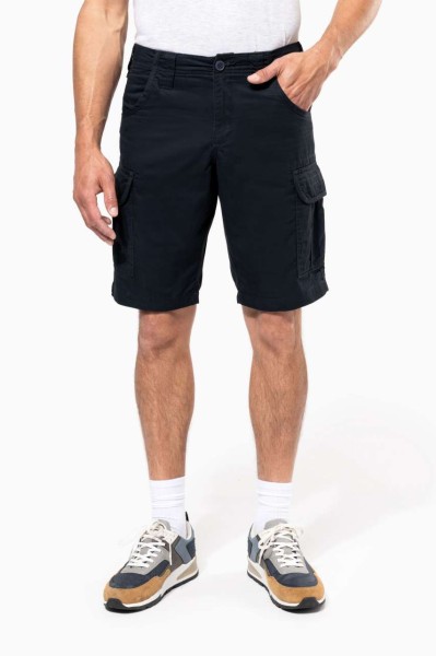 MULTIPOCKET BERMUDA SHORTS Barna 