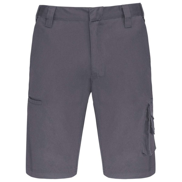 MULTIPOCKET WORKWEAR BERMUDA SHORTS Szürke 