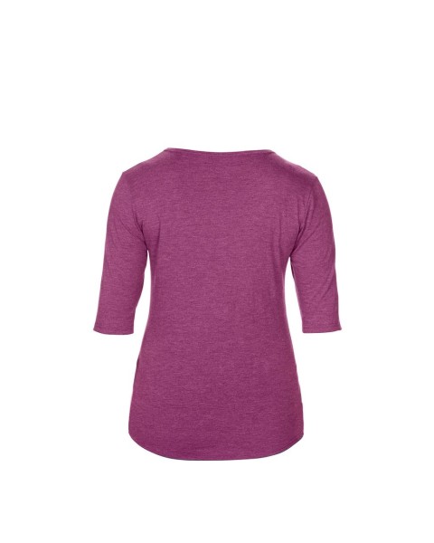 NŐI TRI-BLEND DEEP SCOOP 1/2 UJJÚ PÓLÓ Rózsaszín 