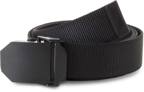 NYLON CANVAS BELT Fekete 