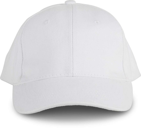OEKOTEX CERTIFIED 6 PANELS CAP Fehér 