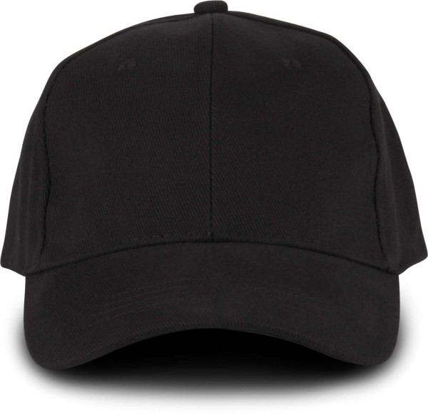 OEKOTEX CERTIFIED 6 PANELS CAP Fekete 