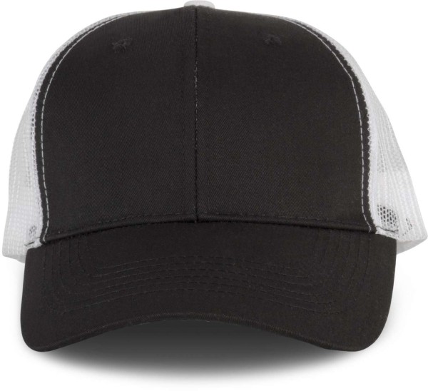 OEKOTEX CERTIFIED TRUCKER CAP Fekete 