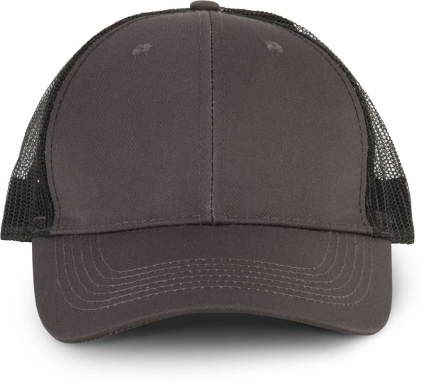 OEKOTEX CERTIFIED TRUCKER CAP Szürke 