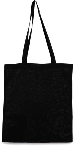 ORGANIC COTTON SHOPPING BAG Fekete 