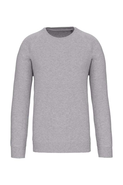 ORGANIC PIQUÉ SWEATSHIRT Szürke 