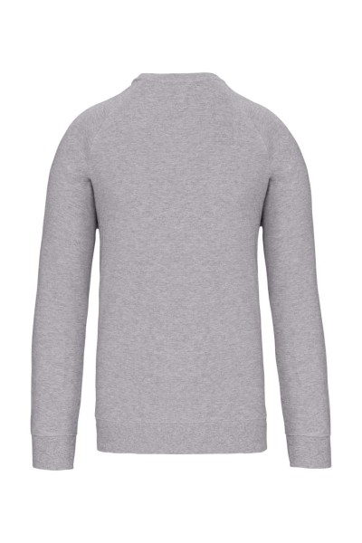 ORGANIC PIQUÉ SWEATSHIRT Szürke 