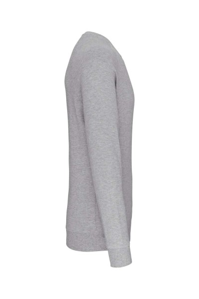 ORGANIC PIQUÉ SWEATSHIRT Szürke 