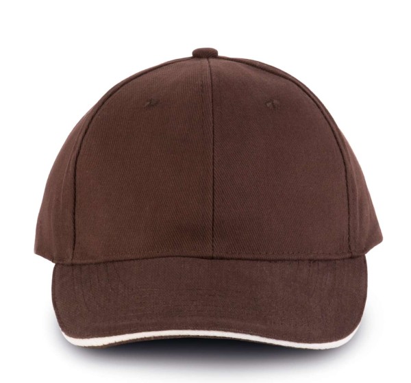ORLANDO - 6 PANELS CAP Barna 