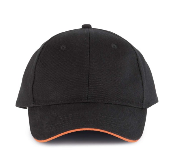 ORLANDO - 6 PANELS CAP Fekete 
