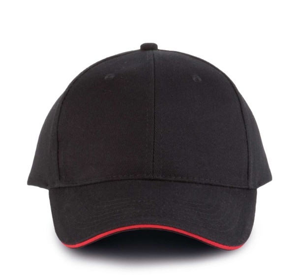 ORLANDO - 6 PANELS CAP Fekete 
