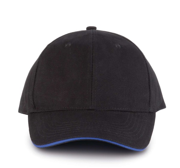 ORLANDO - 6 PANELS CAP Fekete 