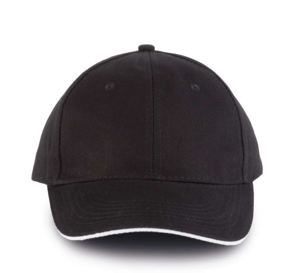ORLANDO - 6 PANELS CAP Fekete 