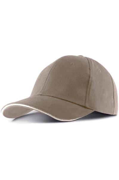 ORLANDO KIDS - KIDS' 6 PANELS CAP Szürke 